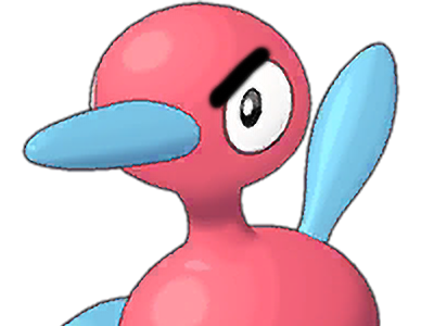 porygon2 porygon 2 pokemon pkm jeu anime type normal 2g johto virtuel