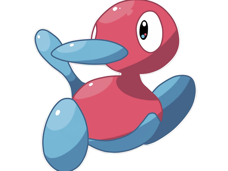 porygon2 porygon 2 pokemon pkm jeu anime type normal 2g johto virtuel