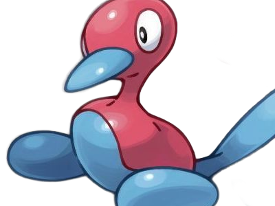 porygon2 porygon 2 pokemon pkm jeu anime type normal 2g johto virtuel