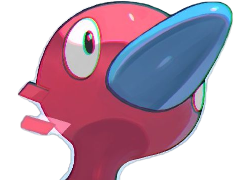 porygon2 porygon 2 pokemon pkm jeu anime type normal 2g johto virtuel