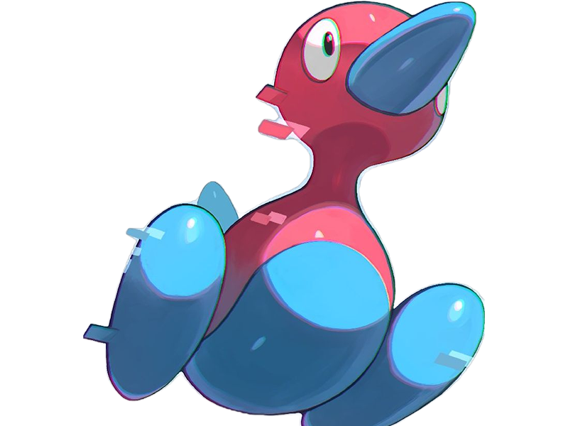 porygon2 porygon 2 pokemon pkm jeu anime type normal 2g johto virtuel