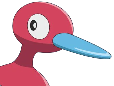 porygon2 porygon 2 pokemon pkm jeu anime type normal 2g johto virtuel