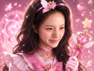 park-gyu-young-mignonne-cute-magical-girl-coreenne-magie-pouvoir-bienveillante