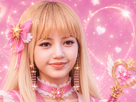 lisa-blackpink-magical-girl-kpop-chanteuse-mignonne-sourire-maline-cute-magie-pouvoir
