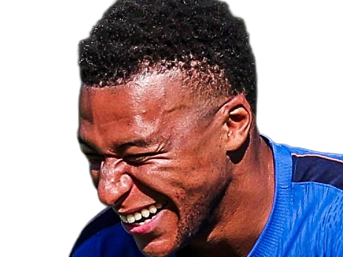 Sticker kylian mbappe homme sportif footballeur francais brun yeux marrons black noir capitaine vingtaine vingtenaire 2026 par Dark-63
