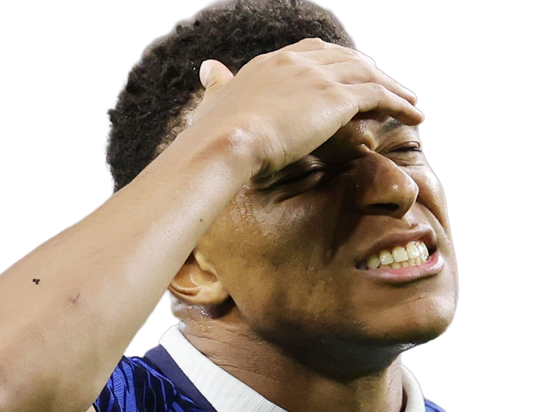 Sticker kylian mbappe homme sportif footballeur francais brun yeux marrons black noir capitaine vingtaine vingtenaire 2026 par Dark-63