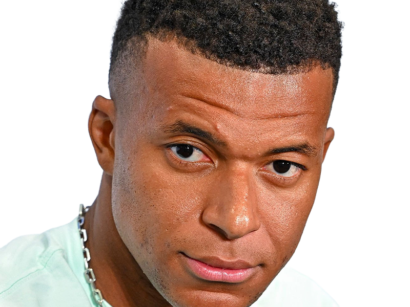 kylian mbappe homme sportif footballeur francais brun yeux marrons black noir capitaine vingtaine vingtenaire 2026