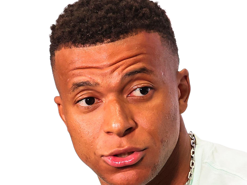 Sticker kylian mbappe homme sportif footballeur francais brun yeux marrons black noir capitaine vingtaine vingtenaire 2026 par Dark-63