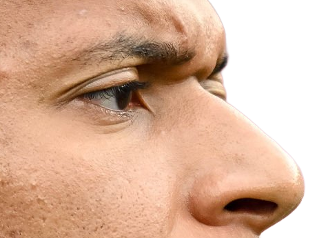 Sticker kylian mbappe homme sportif footballeur francais brun yeux marrons black noir capitaine vingtaine vingtenaire 2026 par Dark-63