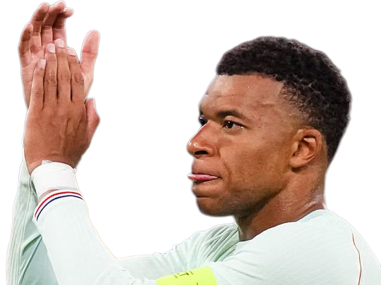 Sticker kylian mbappe homme sportif footballeur francais brun yeux marrons black noir capitaine vingtaine vingtenaire 2026 par Dark-63
