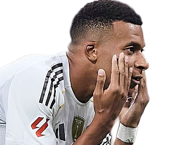 Sticker kylian mbappe homme sportif footballeur francais brun yeux marrons black noir capitaine vingtaine vingtenaire 2026 par Dark-63