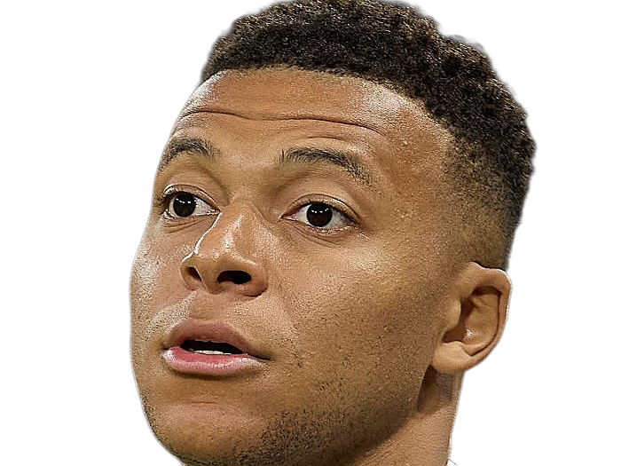 Sticker kylian mbappe homme sportif footballeur francais brun yeux marrons black noir capitaine vingtaine vingtenaire 2026 par Dark-63