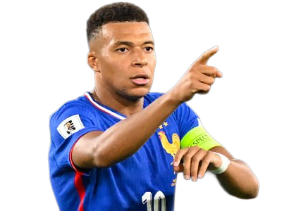 Sticker kylian mbappe homme sportif footballeur francais brun yeux marrons black noir capitaine vingtaine vingtenaire 2026 par Dark-63