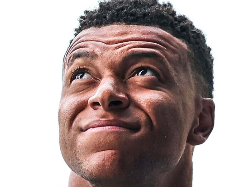 Sticker kylian mbappe homme sportif footballeur francais brun yeux marrons black noir capitaine vingtaine vingtenaire 2026 par Dark-63