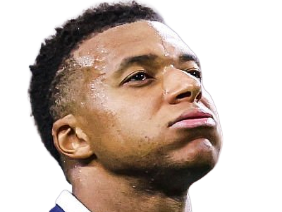 Sticker kylian mbappe homme sportif footballeur francais brun yeux marrons black noir capitaine vingtaine vingtenaire 2026 par Dark-63
