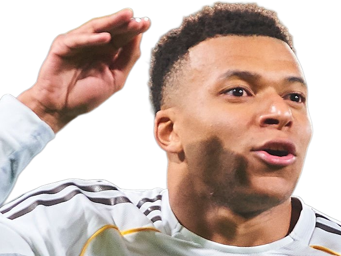Sticker kylian mbappe homme sportif footballeur francais brun yeux marrons black noir capitaine vingtaine vingtenaire 2026 par Dark-63