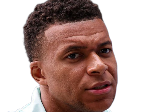 kylian mbappe homme sportif footballeur francais brun yeux marrons black noir capitaine vingtaine vingtenaire 2026