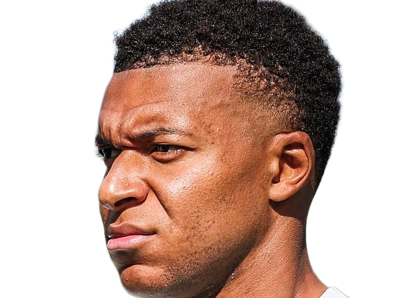 kylian mbappe homme sportif footballeur francais brun yeux marrons black noir capitaine vingtaine vingtenaire 2026