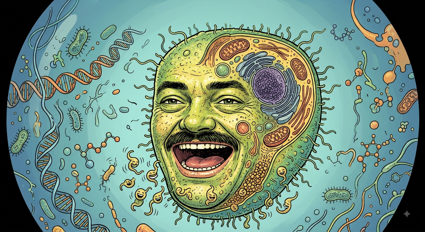 microbe cellule virus
