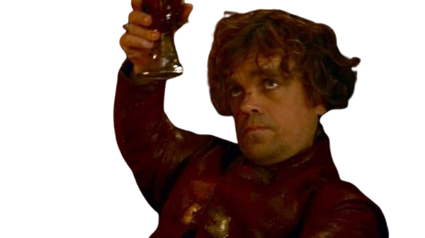 tyrion lannister vin alcool saoul sante toast