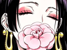 boa-hancock-one-piece-cheveux-noir-yeux-bleu-boucles-oreille-serpent-fic-bloop