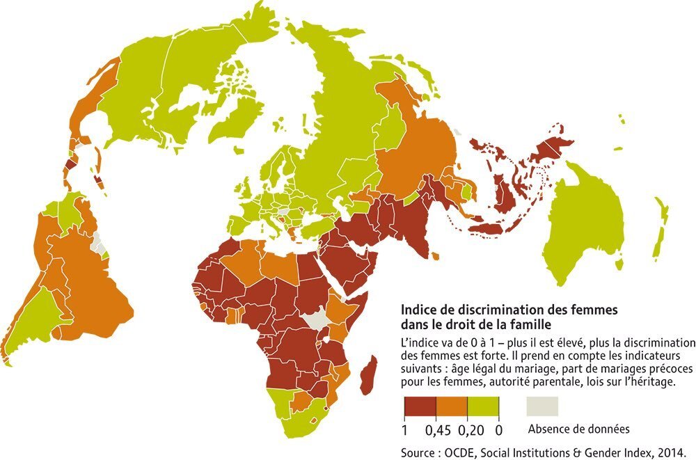 carte discrimination femmes mariage heritage ocde genre gender feminisme vivreensemble creolisation magreb afrique intersectionnalite feministe