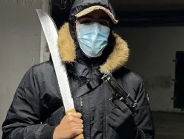 wesh machette flingue gun qlf masque karim capuche racaille arbre fdp wallah chance