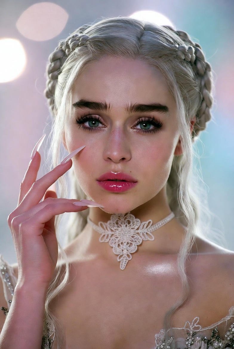 emi clar uk brit khal throne daen targ connor hbo qira lou actriz famosa tvshow