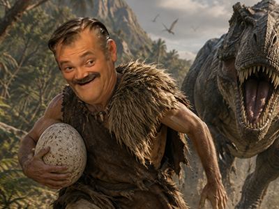 eggish fart eggish-fart pet oeuf t-rex trex dinosaure fuite dinosaures prehistoire cro-magnon primitif jurassic