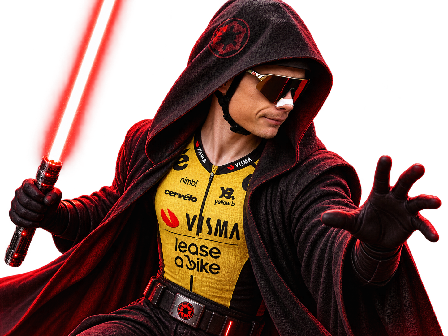 jonas vingegaard cyclisme star wars cycling sith sabre laser velo visma
