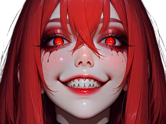 demon sourire malsaine kj regard demoniaque