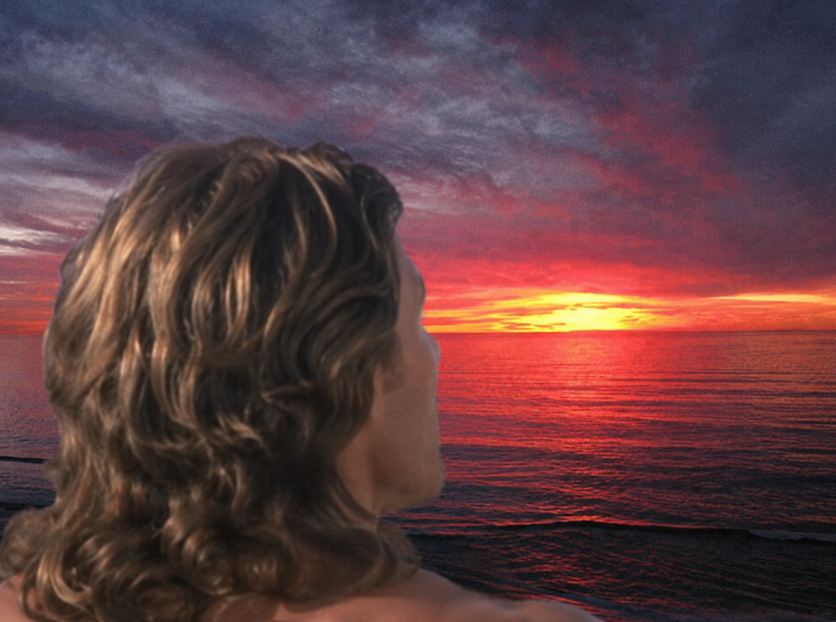 conan le barbare soleil mer triste beau cheveux longs vercingetorix vacances ocean