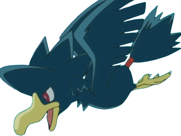 cornebre murkrow yamikarasu pokemon pkm jeu anime type tenebres vol 2g johto obscurite
