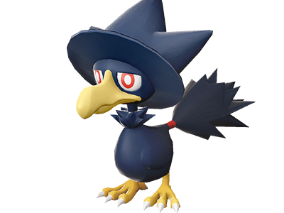 cornebre murkrow yamikarasu pokemon pkm jeu anime type tenebres vol 2g johto obscurite