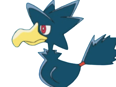 cornebre murkrow yamikarasu pokemon pkm jeu anime type tenebres vol 2g johto obscurite