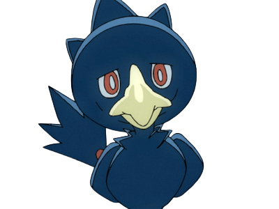 cornebre murkrow yamikarasu pokemon pkm jeu anime type tenebres vol 2g johto obscurite