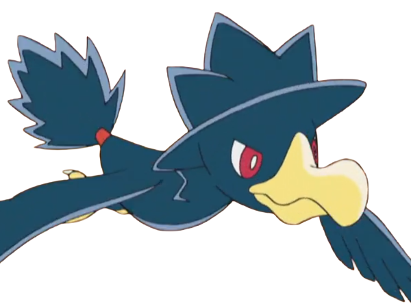 cornebre murkrow yamikarasu pokemon pkm jeu anime type tenebres vol 2g johto obscurite