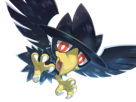 cornebre-murkrow-yamikarasu-pokemon-pkm-jeu-anime-type-tenebres-vol-2g-johto-obscurite