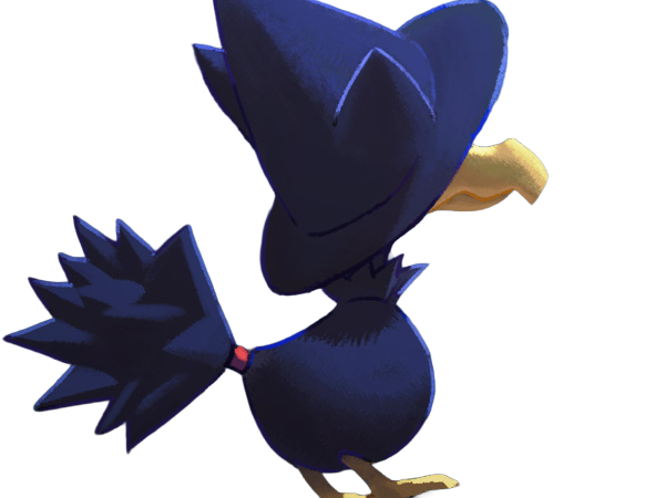cornebre murkrow yamikarasu pokemon pkm jeu anime type tenebres vol 2g johto obscurite