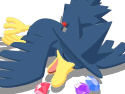 cornebre murkrow yamikarasu pokemon pkm jeu anime type tenebres vol 2g johto obscurite