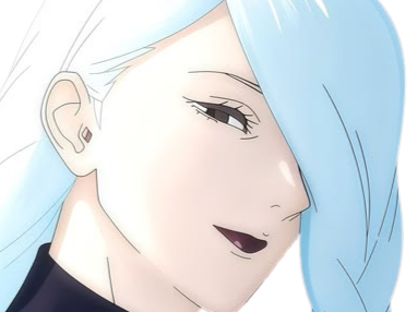 mei mei-mei jujutsu kaisen jjk cheveux blanc yeux violet tresse ade adelaide vizard fic bloop