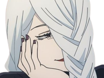mei mei-mei jujutsu kaisen jjk cheveux blanc yeux violet tresse ade adelaide vizard fic bloop
