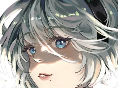 2b nier automata cheveux blanc yeux bleu opale de brienne fic bloop