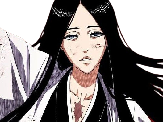 unohana retsu bleach cheveux noir yeux bleu uranie de broglie fic bloop