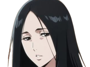 unohana retsu bleach cheveux noir yeux bleu uranie de broglie fic bloop
