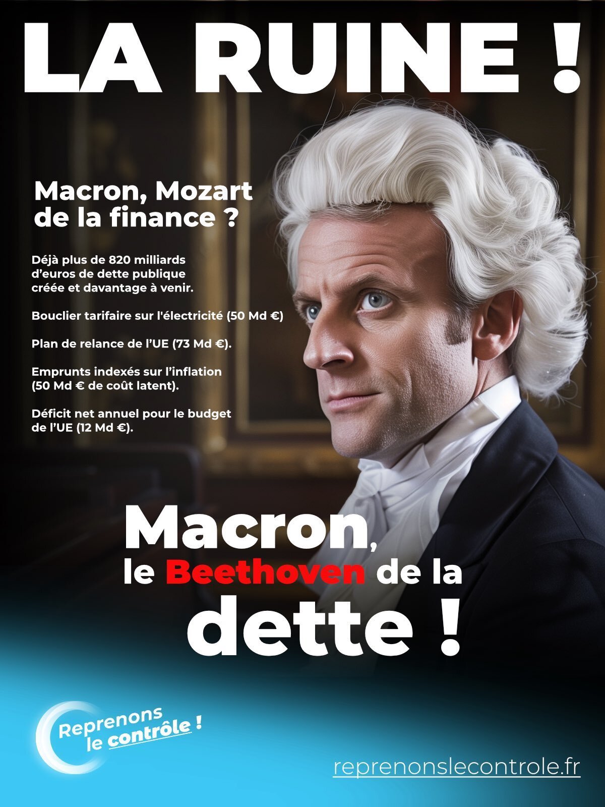 jupiter manu macrotte elysee keke dette debt parasite corrupt roth bank taxe impot bigm sure