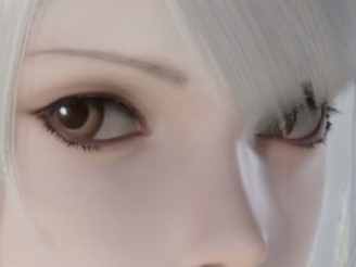 kaine nier automata cheveux blanc frange coralie de brienne fic bloop