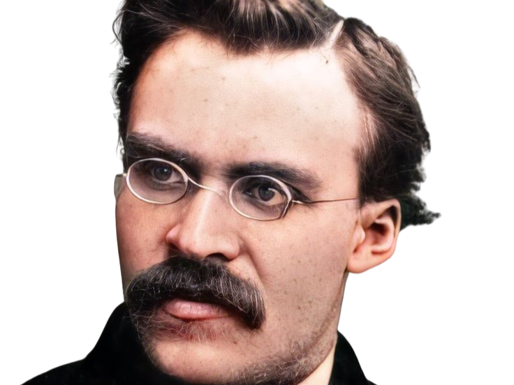 friedrich nietzsche philosophe allemand moustache frederic fred ubermensch nihilisme morale ressentiment fic bloop lunettes