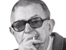 jean-paul-sartre-philosophe-francais-existentialisme-existe-nausee-mauvaise-fois-huis-clos-jp-fic-bloop