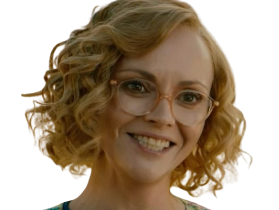 christina ricci misty quigley adulte actrice yellowjackets blonde lunettes folle showtime serie
